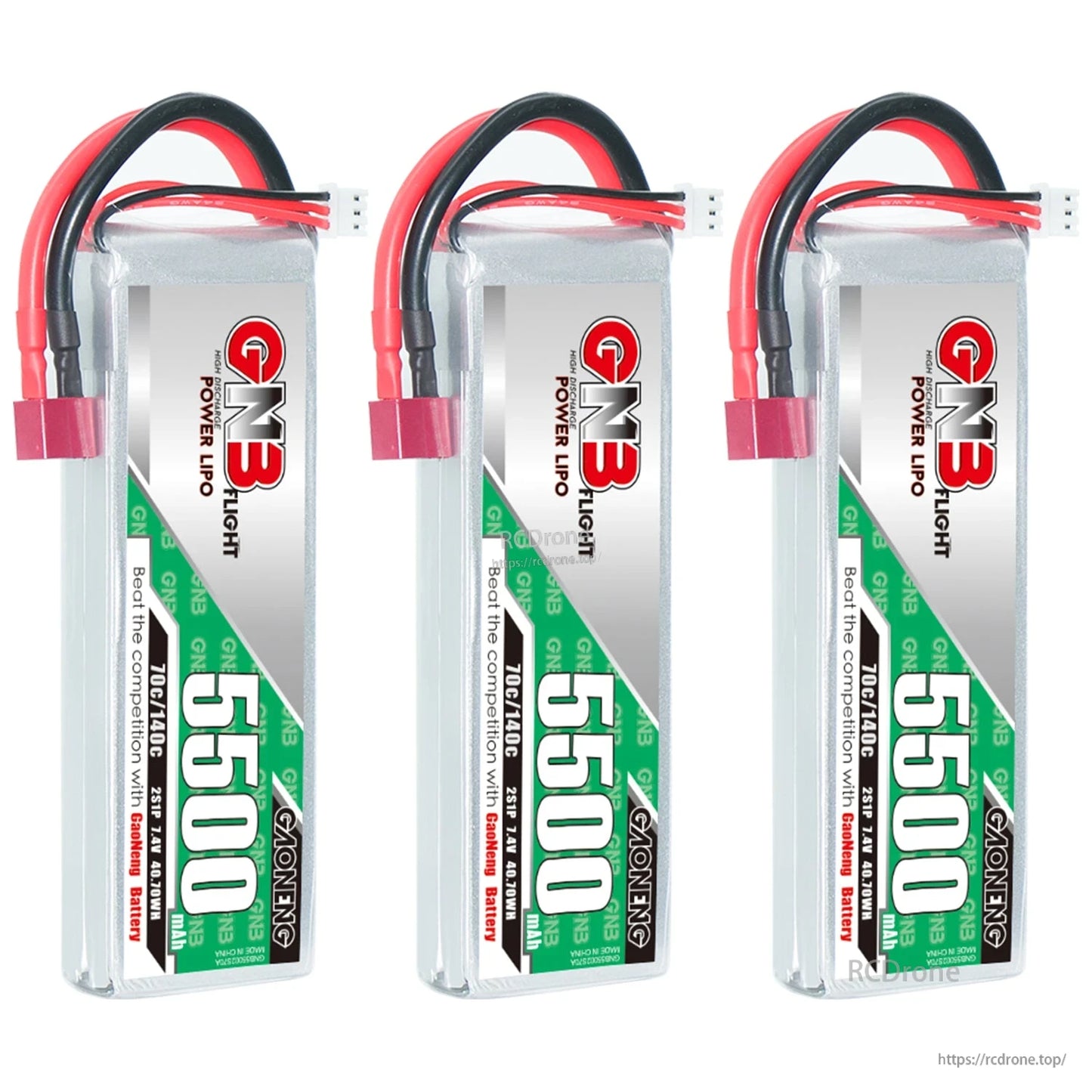 GAONENG GNB 2S 7.4V 5500mAh 70C LiPo Battery