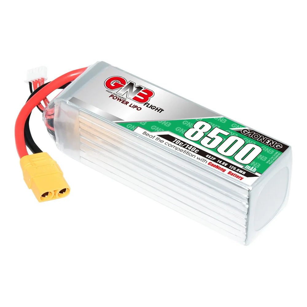 GAONENG GNB 4S Lipo Battery, GNB 4S lithium-ion battery designed for high-performance and reliability in FPV drones.