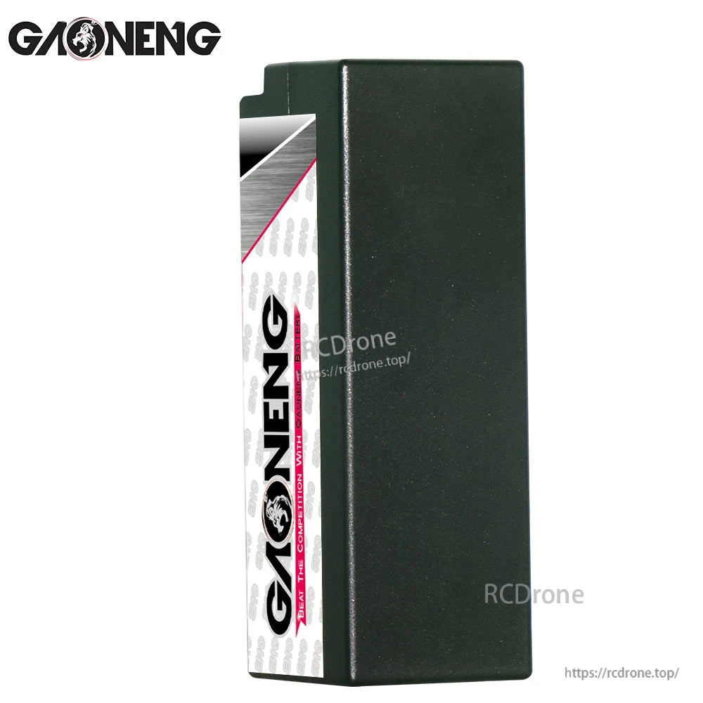 Rear/side view showing plain black hard case on GAONENG GNB battery