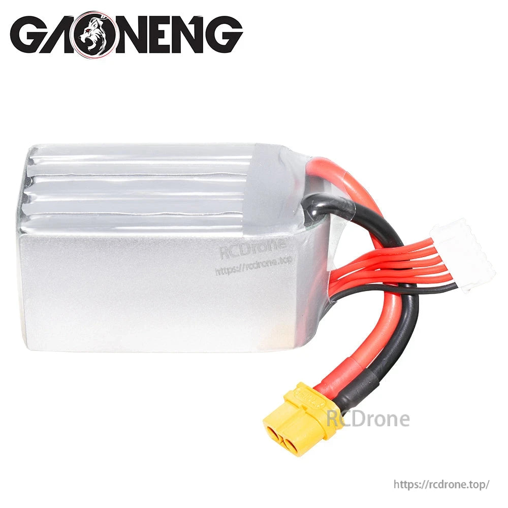 GAONENG GNB 5S 18.5V 1550mAh 100C XT60 LiPo Battery for 5-6 Inch FPV Drone, RC Airplane and Quadcopter