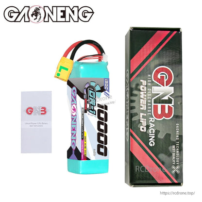 GAONENG battery set with user instructions and retail box included
