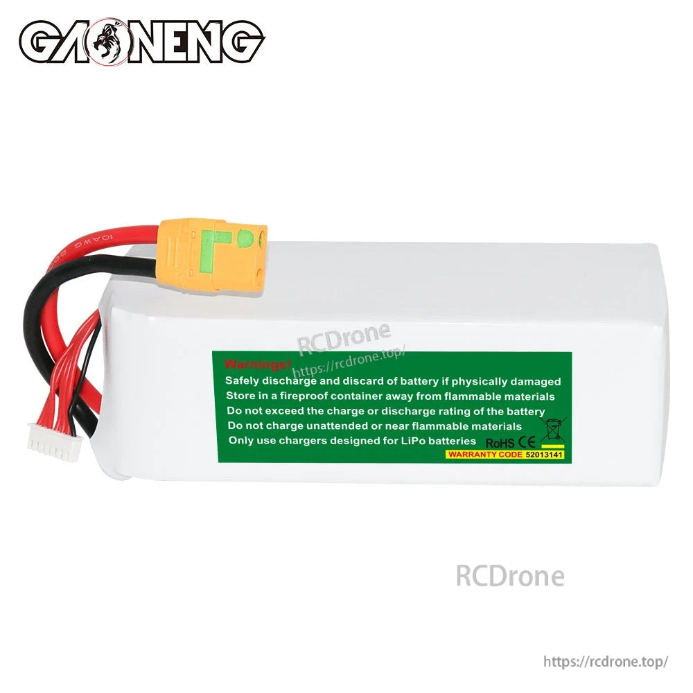 GAONENG GNB GNB105006S40A 6S 22.2V 10500mAh 40C LiPo Battery XT90 for FPV & RC Models