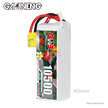 GAONENG GNB GNB105006S40A 6S 22.2V 10500mAh 40C LiPo Battery XT90 for FPV & RC Models