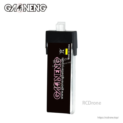 Rear side of GAONENG battery showing GAONENG branding and website text on black label