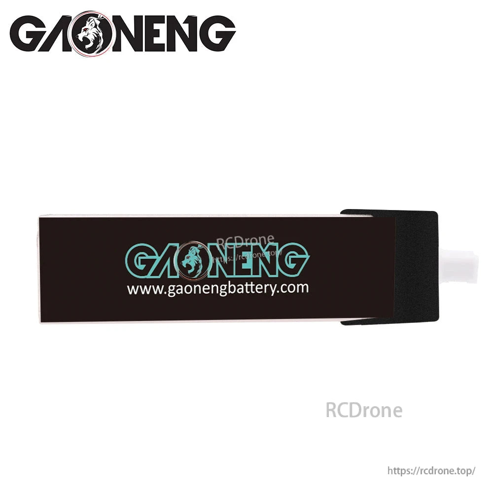 Side view showing GAONENG logo and gaonengbattery.com printed on battery shrink wrap