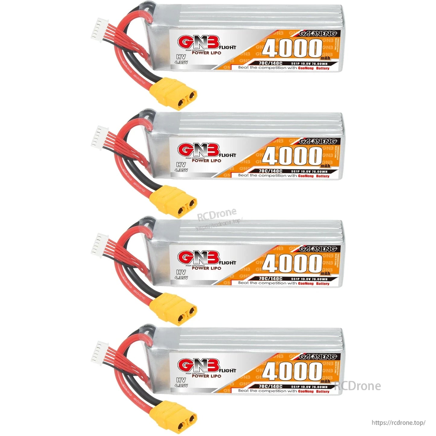 GAONENG GNB LiHV 5S 19V 4000mAh 70C LiPo Battery