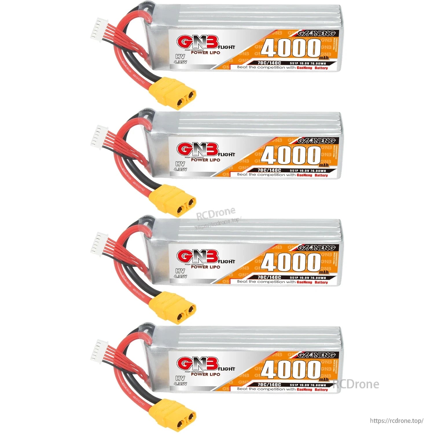 GAONENG GNB LiHV 5S 19V 4000mAh 70C LiPo Battery