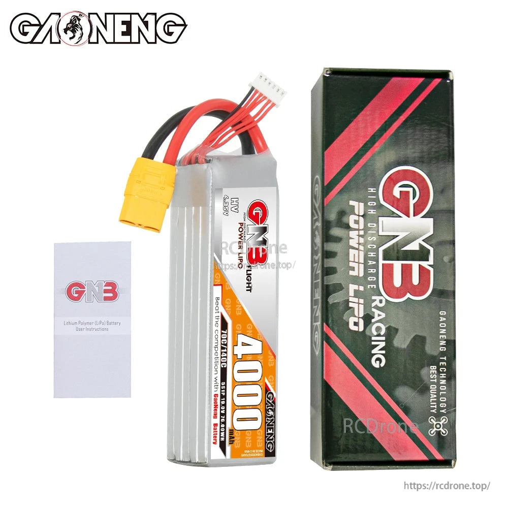GAONENG GNB LiHV 5S 19V 4000mAh 70C LiPo Battery