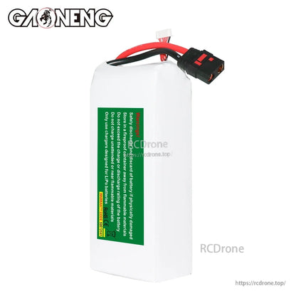 GAONENG GNB180006S70A 6S1P 22.2V 18000mAh 70C RC LiPo Battery Pack with QS8 Connector