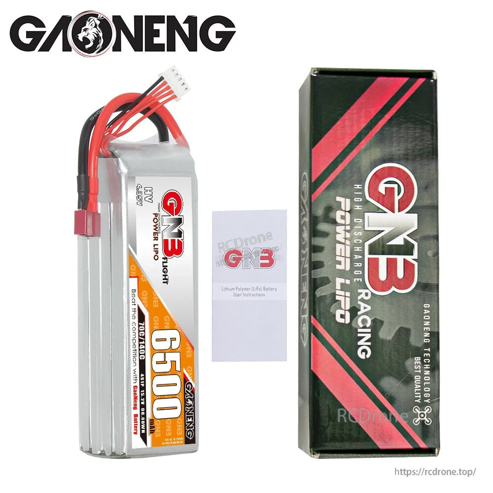 What’s in the box: GNB 6500 battery, product packaging box, and instruction leaflet