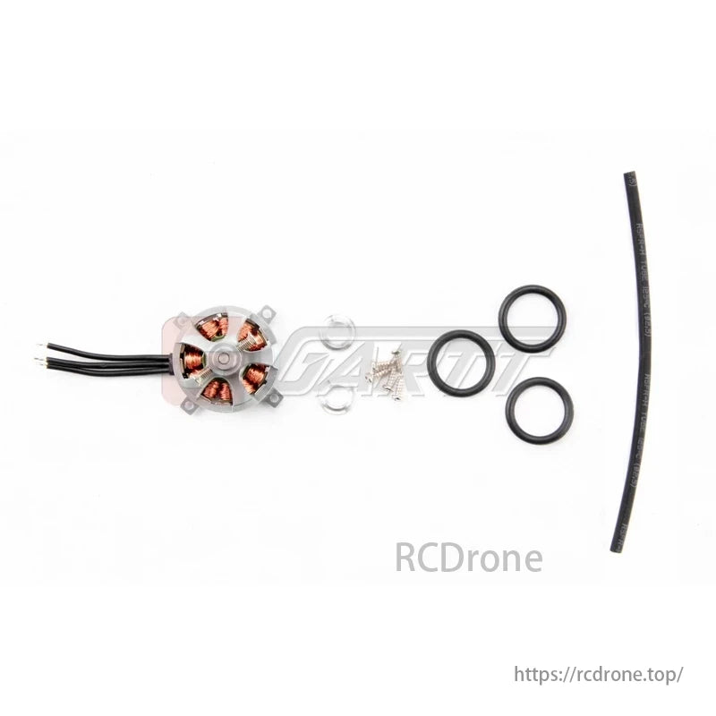 GARTT F2205 1500KV Brushless Outrunner Motor, Built with high-quality components for stable operation, suitable for 2S-3S LiPo battery setups.