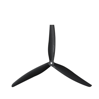 GEMFAN CENILIFTER 1170-3 11x7 tri-blade propeller, front view with center hub