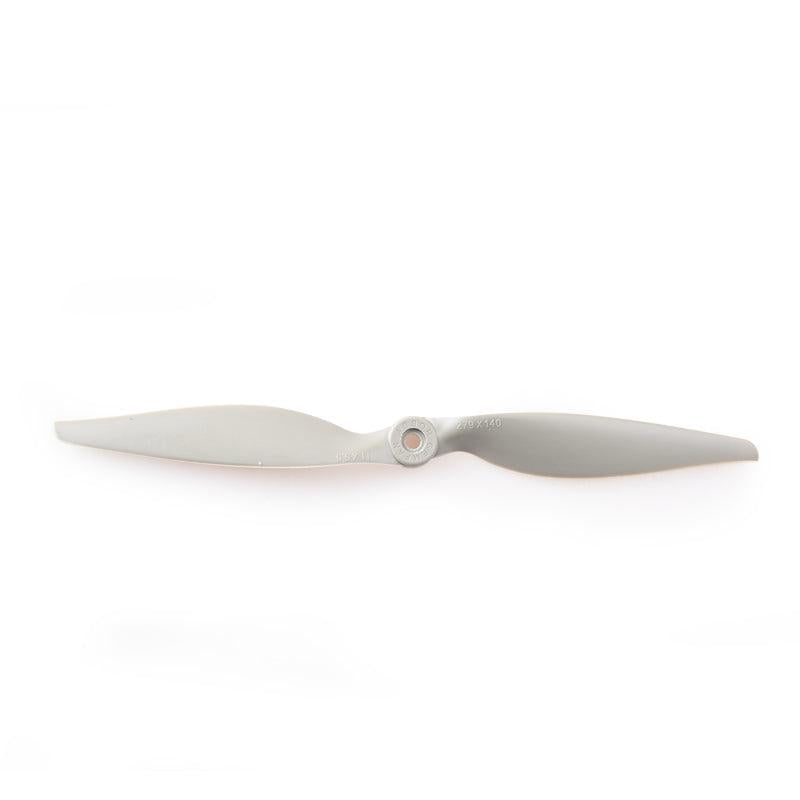 GEMFAN Glass Fiber Nylon Electric APC propeller, top view showing two-blade profile and center hub