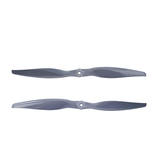 GEMFAN VORTEX 13x8E/13x8R 13-inch dark grey glass-fiber nylon propellers, 6.35mm hub