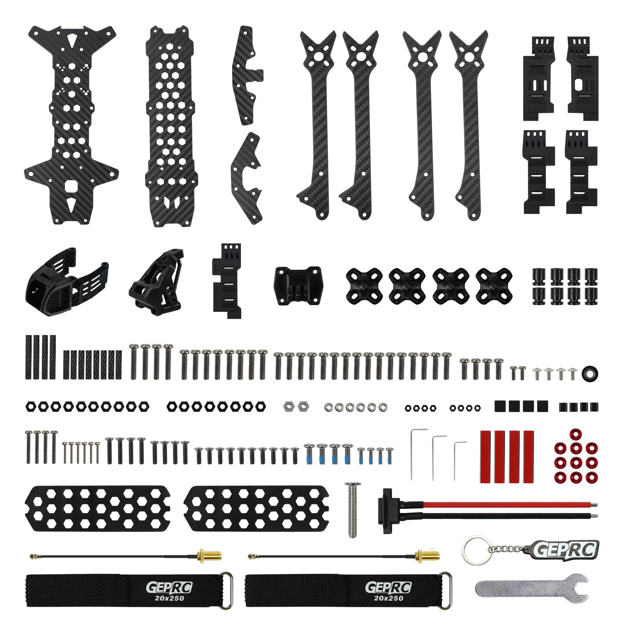 Frame Partes GEPRC GEP-LC75 V3 Frame Parts – RCDrone