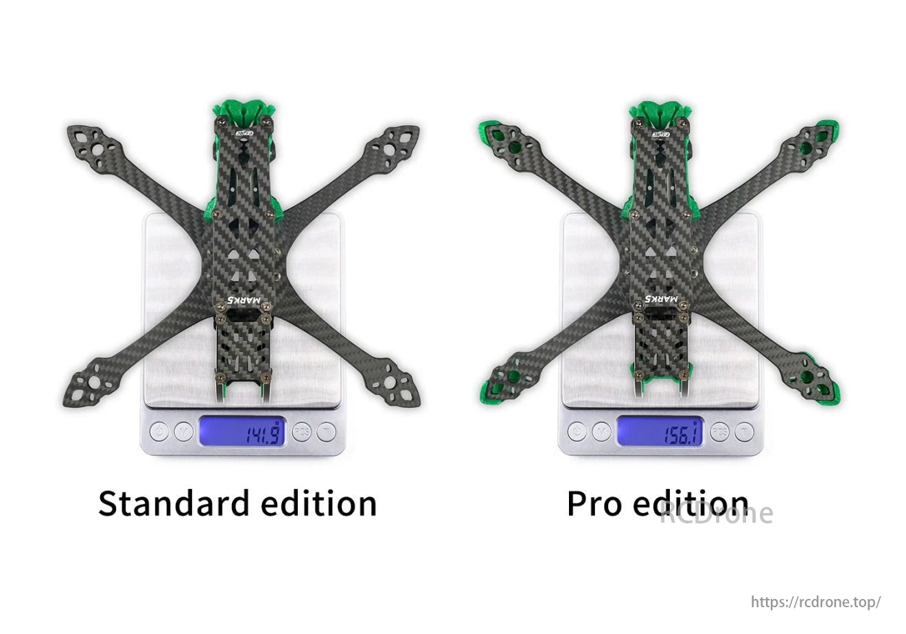 GEP MK5X Drone Frame, Device designed for freestyle wrestling with an innovative X-shaped arm design.