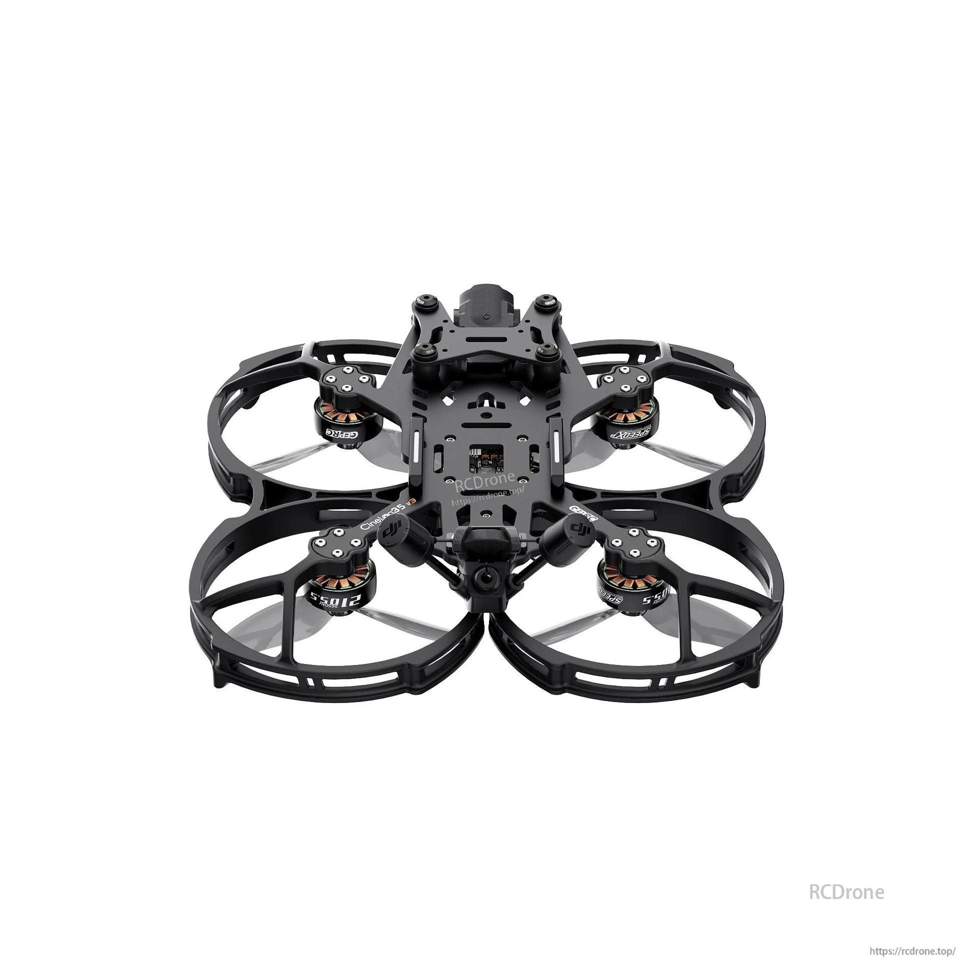 GEPRC CineLog35 V3 O4 Pro CineWhoop FPV, GEPRC CineLog35 V3 O4 Pro FPV drone features DJI O4 Air Unit, 142mm frame, and 6S LiPo support.