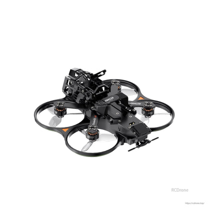 GEPRC Cinebot25 V2 WTFPV, GEPRC Cinebot25 V2 cinewhoop FPV drone with ducted prop guards, four motors, and front camera mount