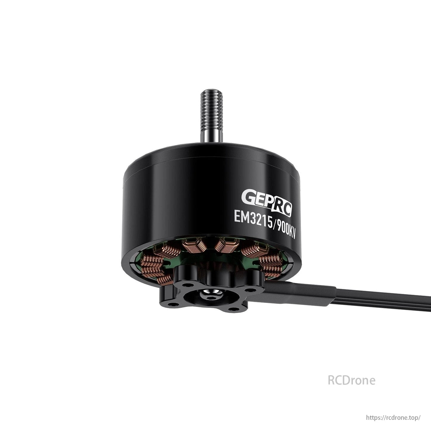 GEPRC EM3215 900KV motor for FPV drones, supports 6S battery, delivers 4120g thrust, compatible with 9-10 inch props.
