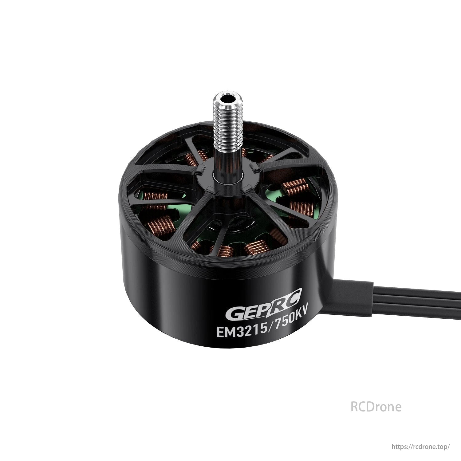 GEPRC EM3215 750KV motor for FPV drones, 6S support, 4120g thrust, fits 9-10 inch props.
