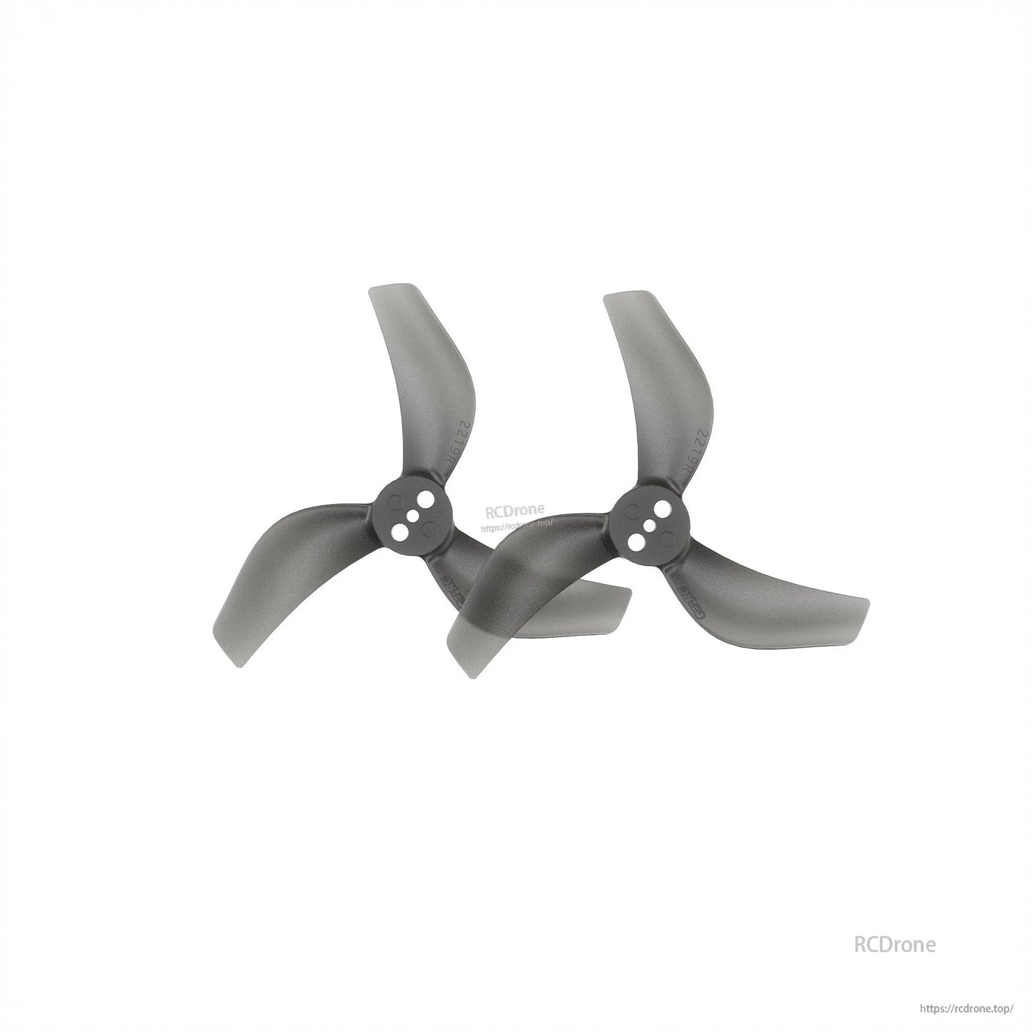 GEPRC x GEMFAN GP2219-3 Propeller, GEPRC x GEMFAN GP2219-3: 2.2-inch, 3-hole, PC black propellers for durable, high-performance drones.