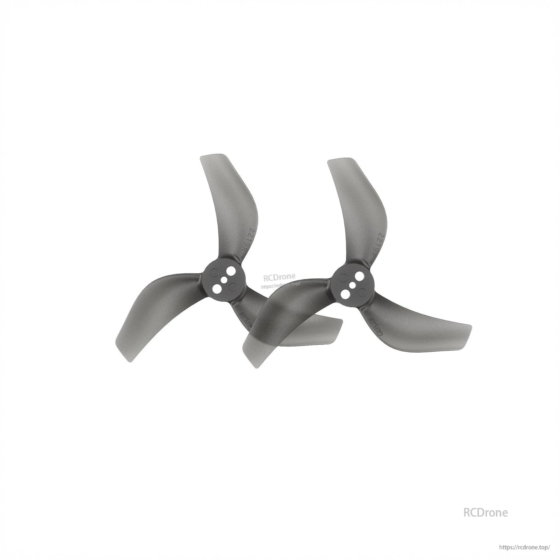 GEPRC x GEMFAN GP2219-3 Propeller, GEPRC x GEMFAN GP2219-3: 2.2-inch, 3-hole, PC black propellers for durable, high-performance drones.