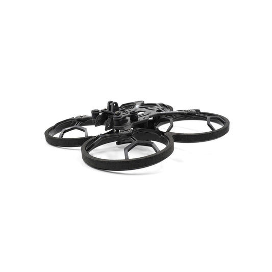 GEPRC GEP-CL30 3-Inch FPV Frame, GEPRC GEP-CL30 3-inch FPV drone frame with ducted prop guards, black carbon top plate, and hardware