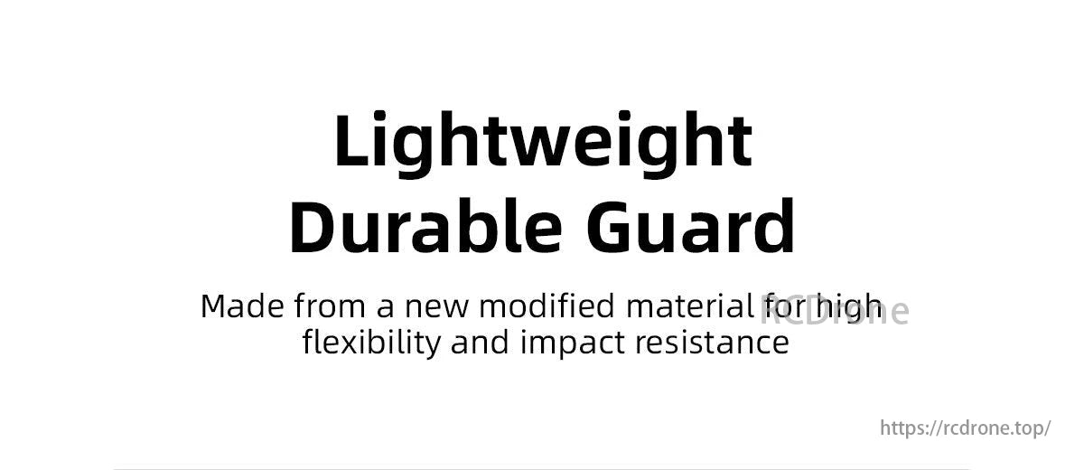 Geprc CL30 FPV Drone, Lightweight, durable guard made from modified material offers high flexibility and impact resistance.