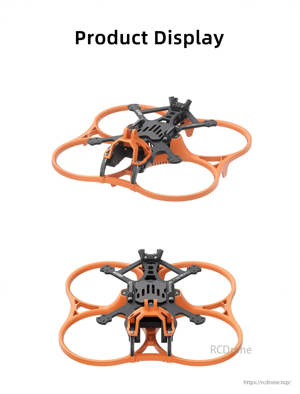 GEPRC GEP-CL30 FPV Drone, Six screws allow quick disassembly and the canopy comes in three colors for personalization.