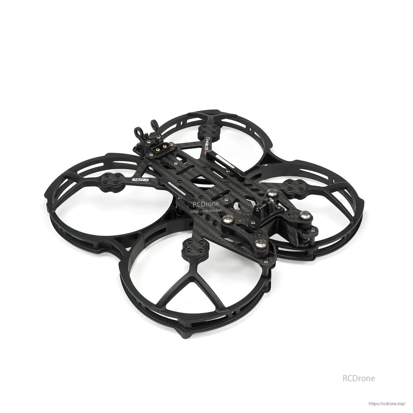 GEPRC GEP-CL35 V2 FPV Frame, GEPRC CineLog35 V2 (GEP-CL35 V2) FPV frame with carbon fiber plate and 3.5-inch prop guards