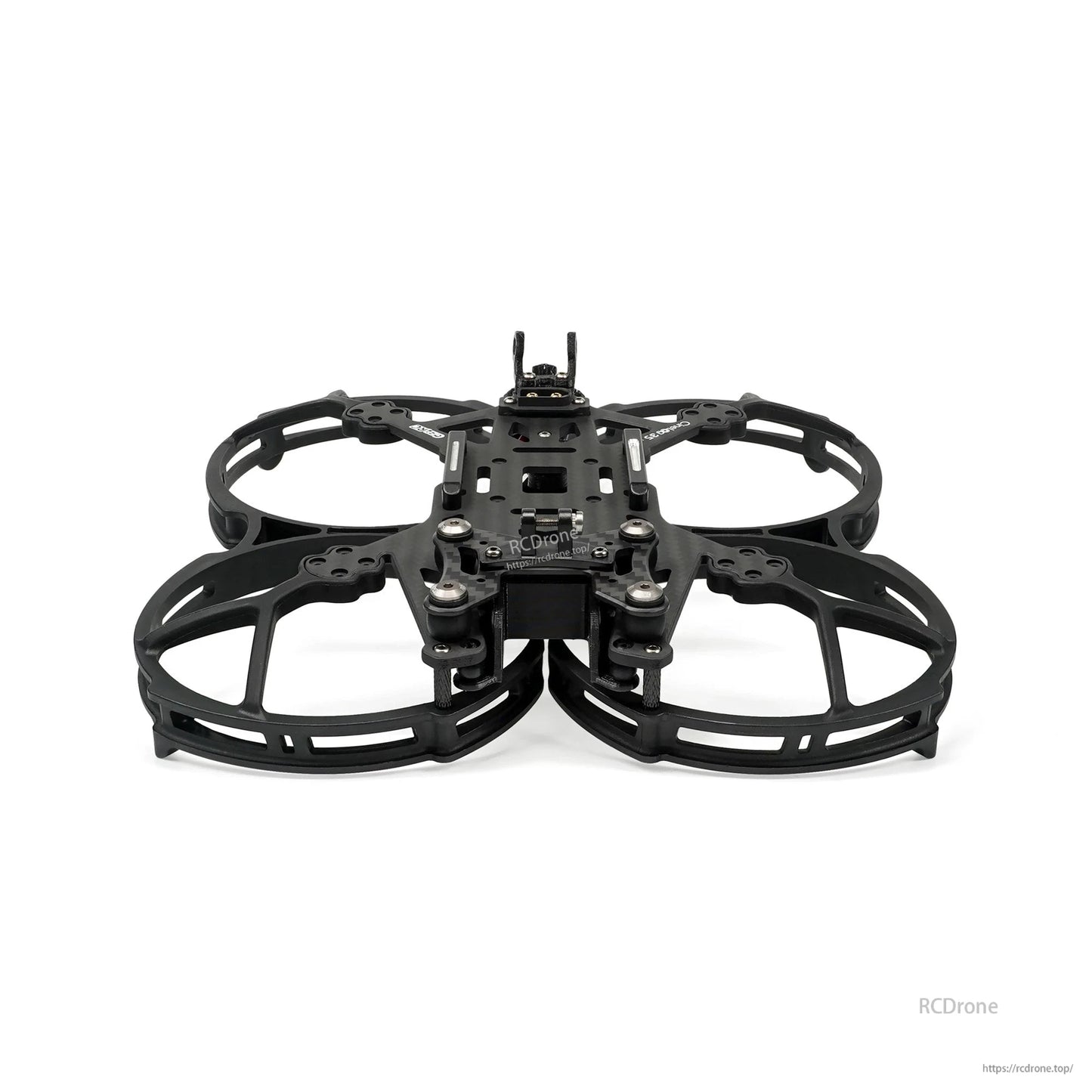 GEPRC GEP-CL35 V2 FPV Frame, GEPRC GEP-CL35 V2 CineLog35 3.5-inch FPV frame with four integrated prop guards and central mounting stack