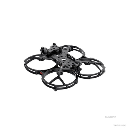GEPRC GEP-CL35 V3 FPV Frame, GEPRC GEP-CL35 V3 FPV drone frame with four ducted prop guards and black carbon mounting plates