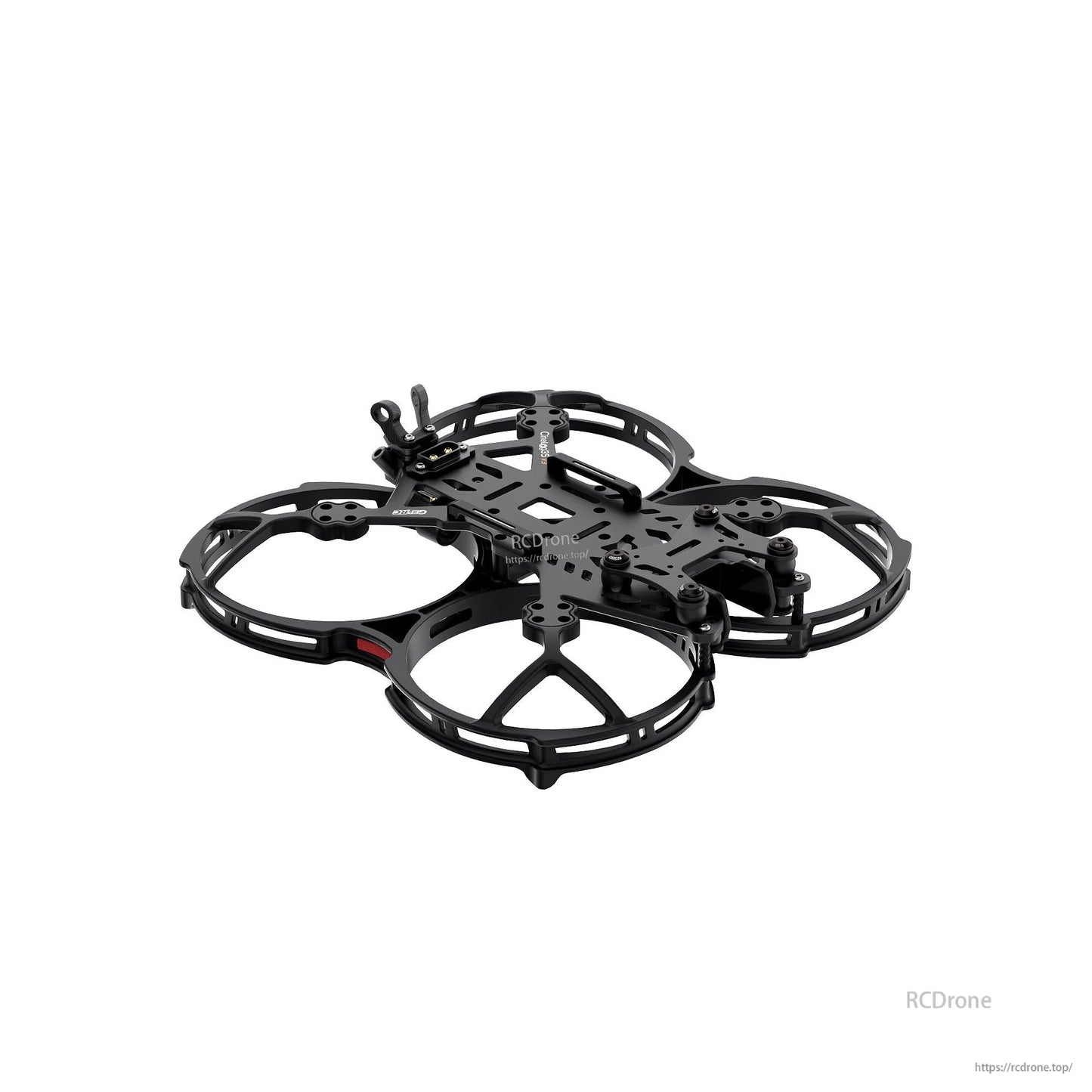 GEPRC GEP-CL35 V3 FPV Frame, GEPRC GEP-CL35 V3 FPV drone frame with four circular ducted prop guards and central mounting plate