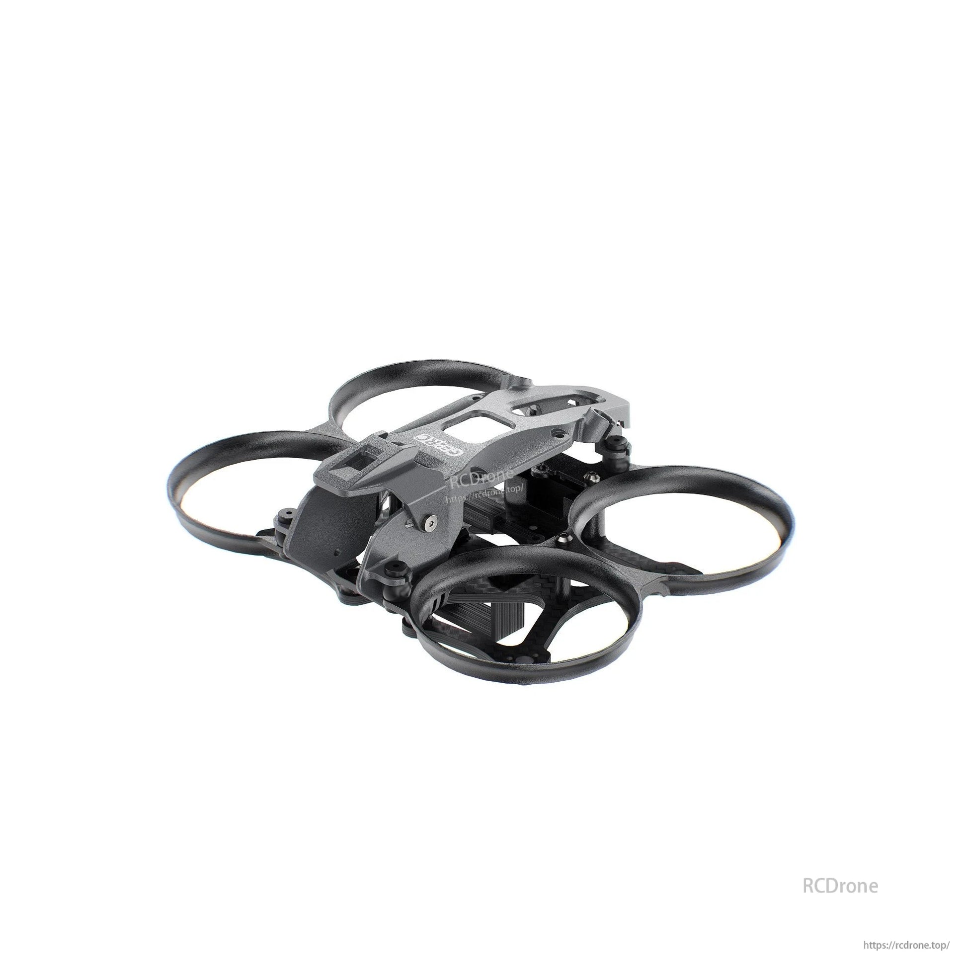 GEPRC GEP-DS16 FPV Frame, GEPRC GEP-DS16 FPV drone frame with four ducted prop guards and top plate camera mount