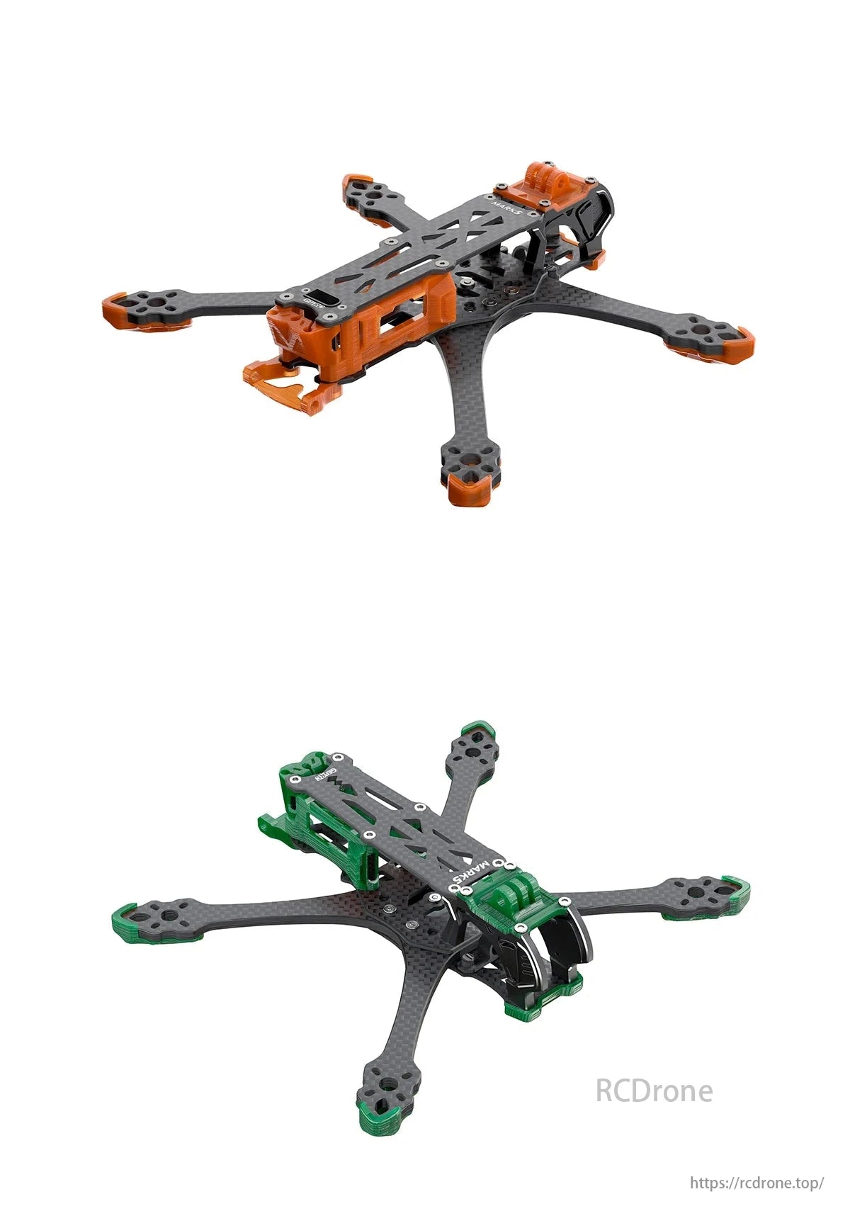 GEPRC MK5 Pro FPV Drone, Lighter, stronger, and more durable 3K carbon fiber frame.
