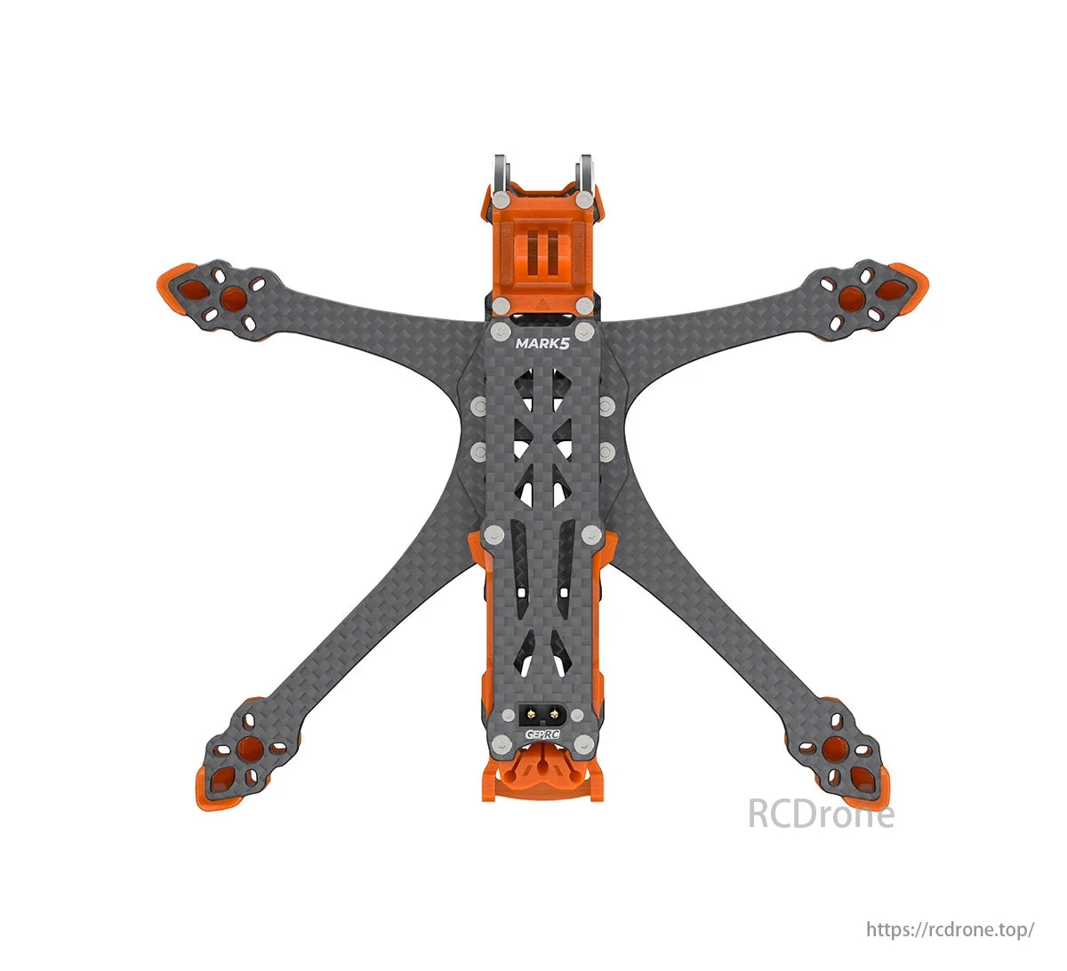 GEPRC MK5 Pro FPV Drone, The camera mount and shock-absorbing silicone improve compatibility and vibration resistance for a more stable flight.