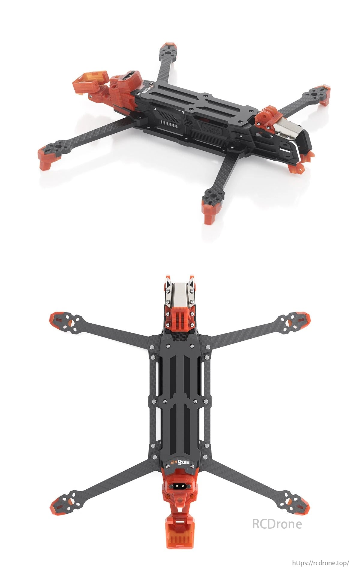 GEPRC GEP-MOZ7 FPV Drone, This device features modular compatibility with various components, including VTX and GPS modules, and offers flexible battery mounting options.