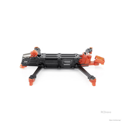 GEPRC GEP-MOZ7 V2 drone frame, 7.5-inch, long range, FPV, supports 8" props, 336mm size, with GPS mount.