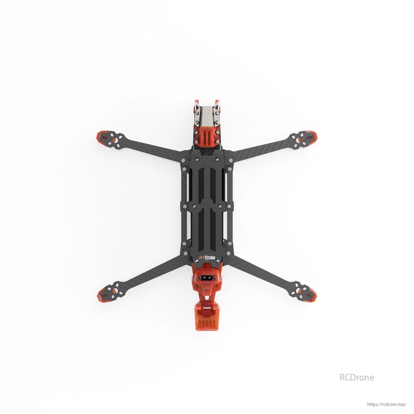 GEPRC GEP-MOZ7 V2 drone frame, 7.5-inch, O4 Pro compatible, supports 8" props, 336mm GPS mount for long-range FPV use.