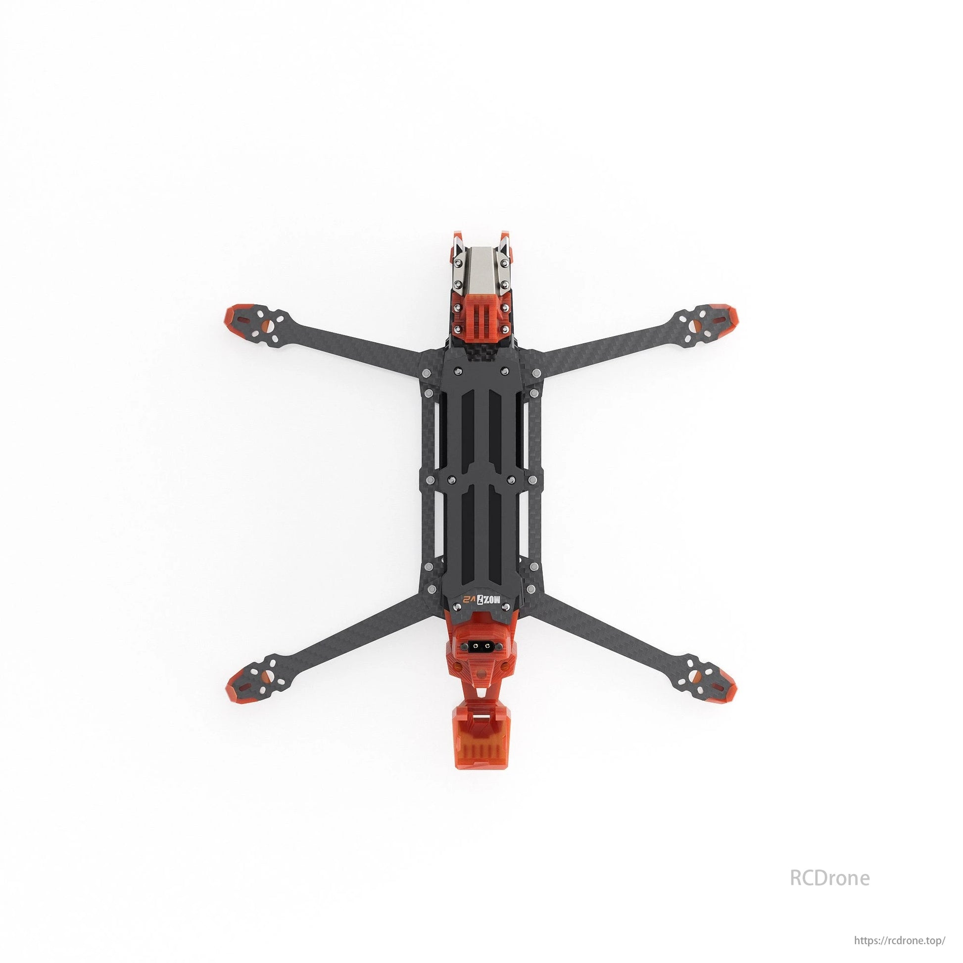 GEPRC GEP-MOZ7 V2 drone frame, 7.5-inch, O4 Pro compatible, supports 8" props, 336mm GPS mount for long-range FPV use.