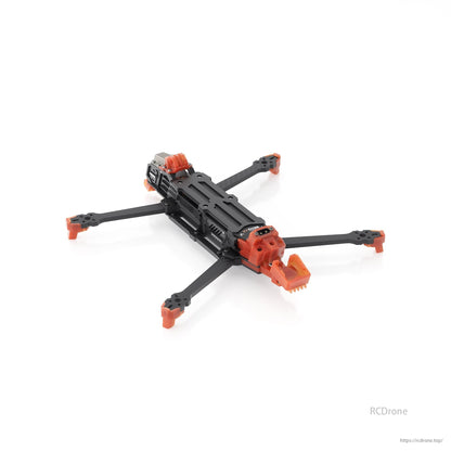 GEPRC GEP-MOZ7 V2 FPV drone frame, O4 Pro compatible, supports 8" props, 336mm GPS mount, 7.5-inch long-range design.