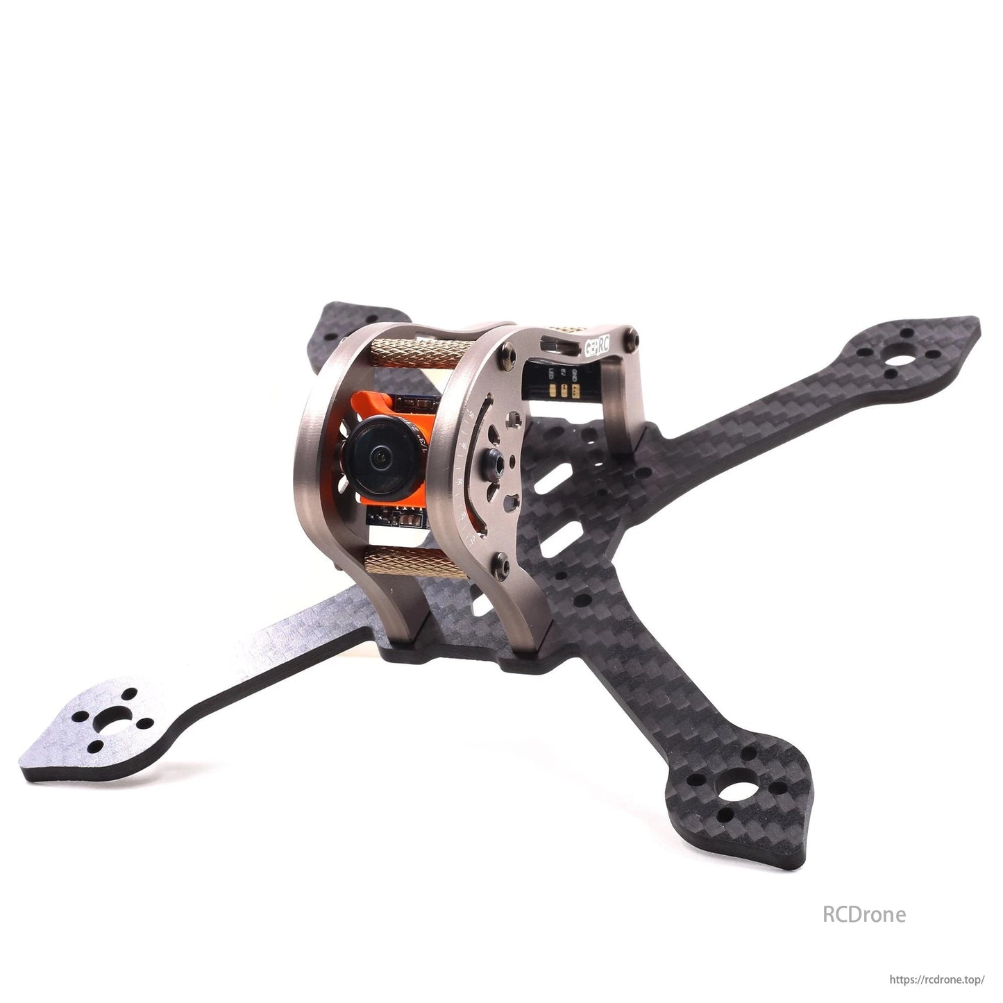 GEPRC GEP-MX3 FPV Drone Frame: 139mm wheelbase, carbon fiber, camera mount, modular design.