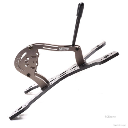 GEPRC GEP-MX3 FPV Drone Frame: 139mm wheelbase, lightweight, durable, with adjustable components for customization.