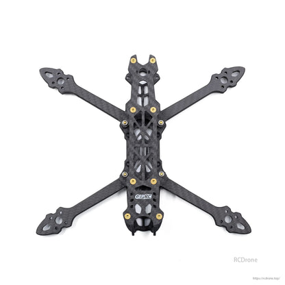 GEPRC GEP-Mark4 H-Frame Carbon Fiber FPV Drone Frame Kit for 5/6/7 inch freestyle and long-range drones.