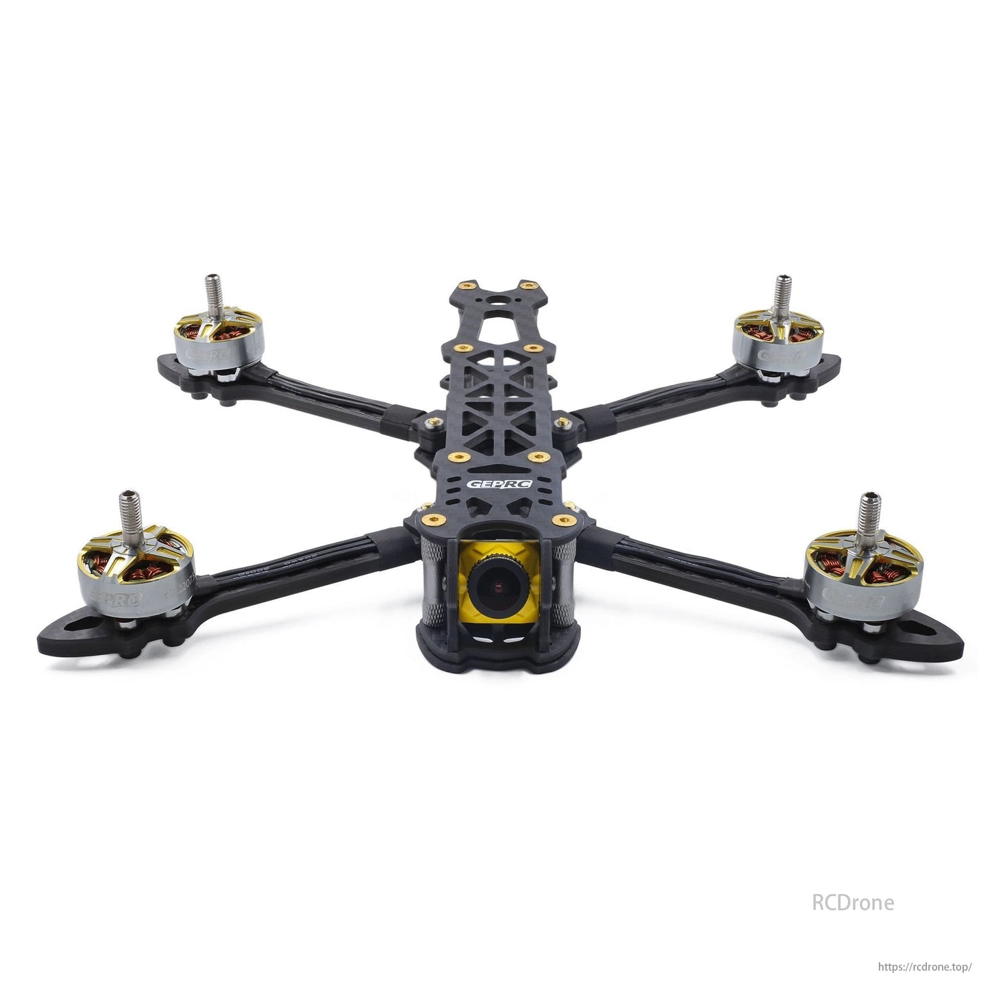 GEPRC GEP-Mark4 H-Frame Carbon Fiber FPV Drone Frame Kit for 5/6/7 inch freestyle and long-range drones.