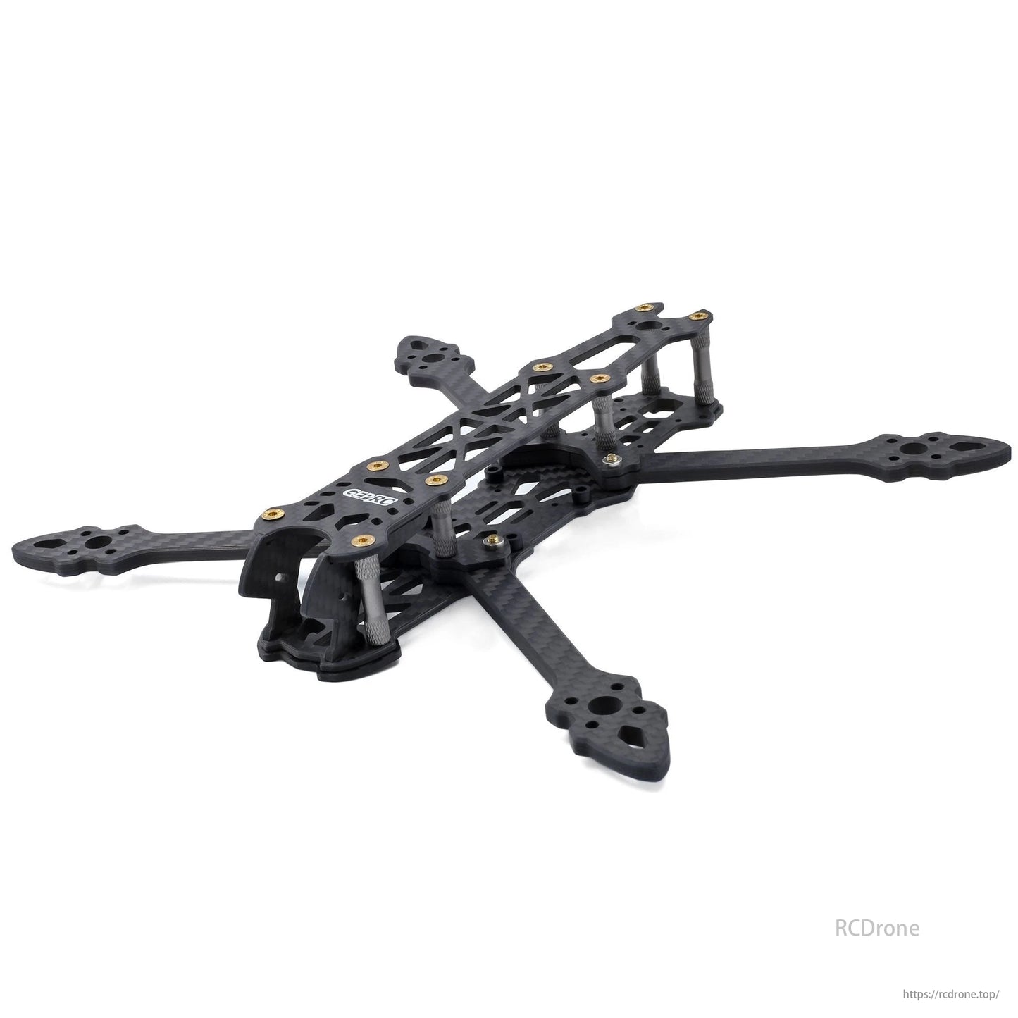 GEPRC GEP-Mark4 Carbon Fiber FPV Drone Frame Kit is designed for freestyle and long-range drone applications.