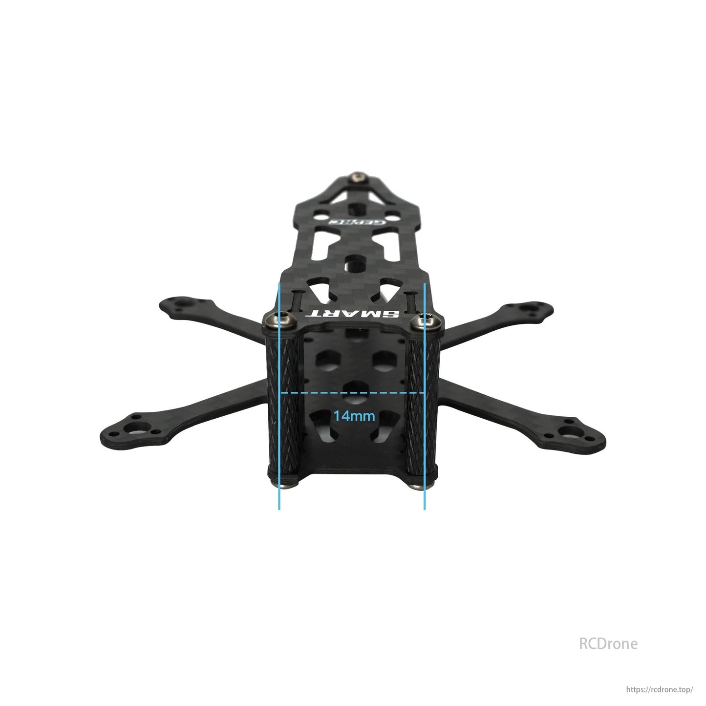 GEPRC GEP-ST16  78mm Wheelbase 1.6 Inch FPV Frame, GEPRC GEP-ST16 FPV frame features a 78mm wheelbase, 1.6-inch design, and central 14mm measurement for optimal performance.