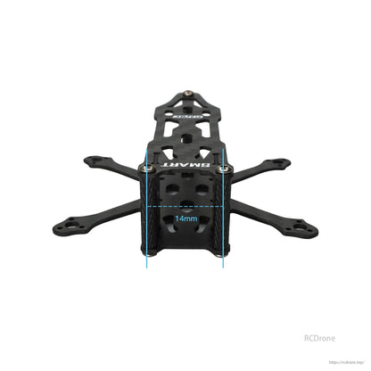 GEPRC GEP-ST16  78mm Wheelbase 1.6 Inch FPV Frame, GEPRC GEP-ST16 FPV frame features a 78mm wheelbase, 1.6-inch design, and central 14mm measurement for optimal performance.