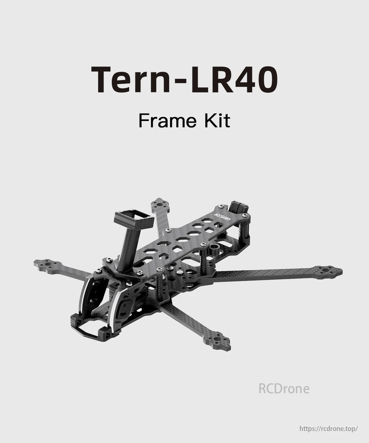 GEPRC Tern LR FPV Drone, The lightweight frame weighs 59±2g.
