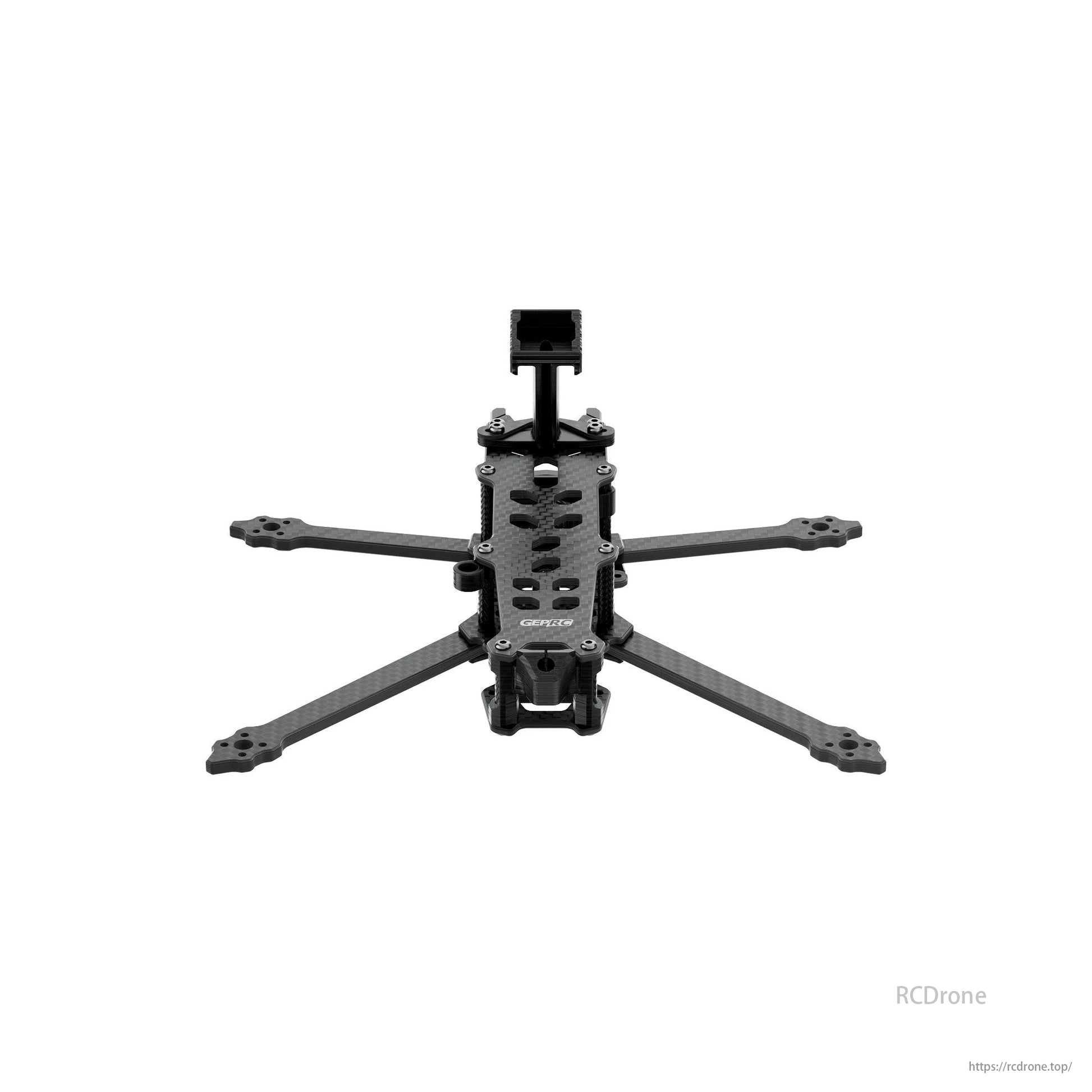 GEPRC GEP-Tern-LR40 is an 180mm wheelbase, 4-inch FPV drone frame featuring carbon fiber construction and a modular design for durability and customization.